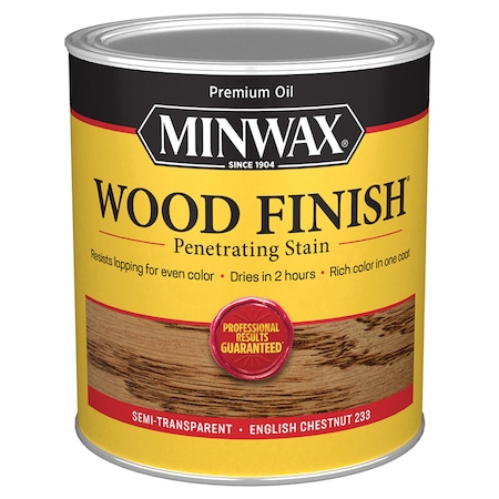 Minwax 1 Qt English Chestnut Wood Finish Oil-Based Wood Stain 70044